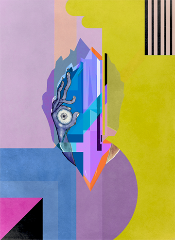 An abstract graphical void