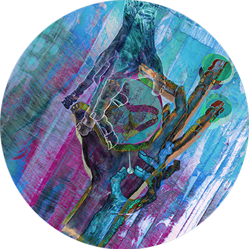 An abstract graphical void